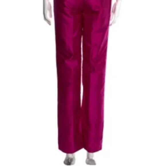 Vintage Dolce & Gabbana Pink Silk Pants - Picture 6 of 6